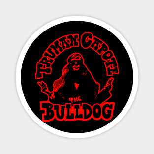 The Bulldog - Truman Capote Tribute Illustration Magnet